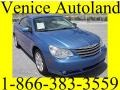 2008 Marathon Blue Pearl Chrysler Sebring Limited Hardtop Convertible  photo #1