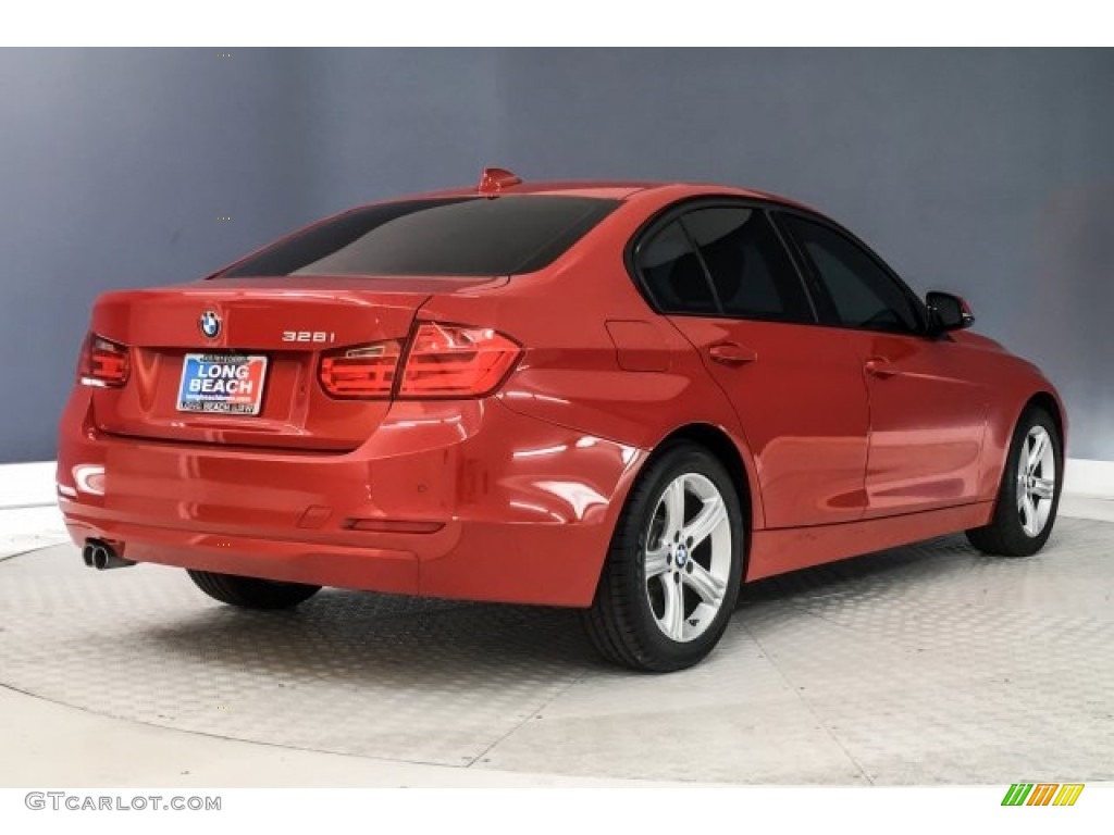 2015 3 Series 328i Sedan - Melbourne Red Metallic / Venetian Beige photo #17