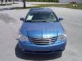 2008 Marathon Blue Pearl Chrysler Sebring Limited Hardtop Convertible  photo #8