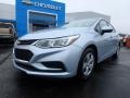 2017 Arctic Blue Metallic Chevrolet Cruze LS  photo #2