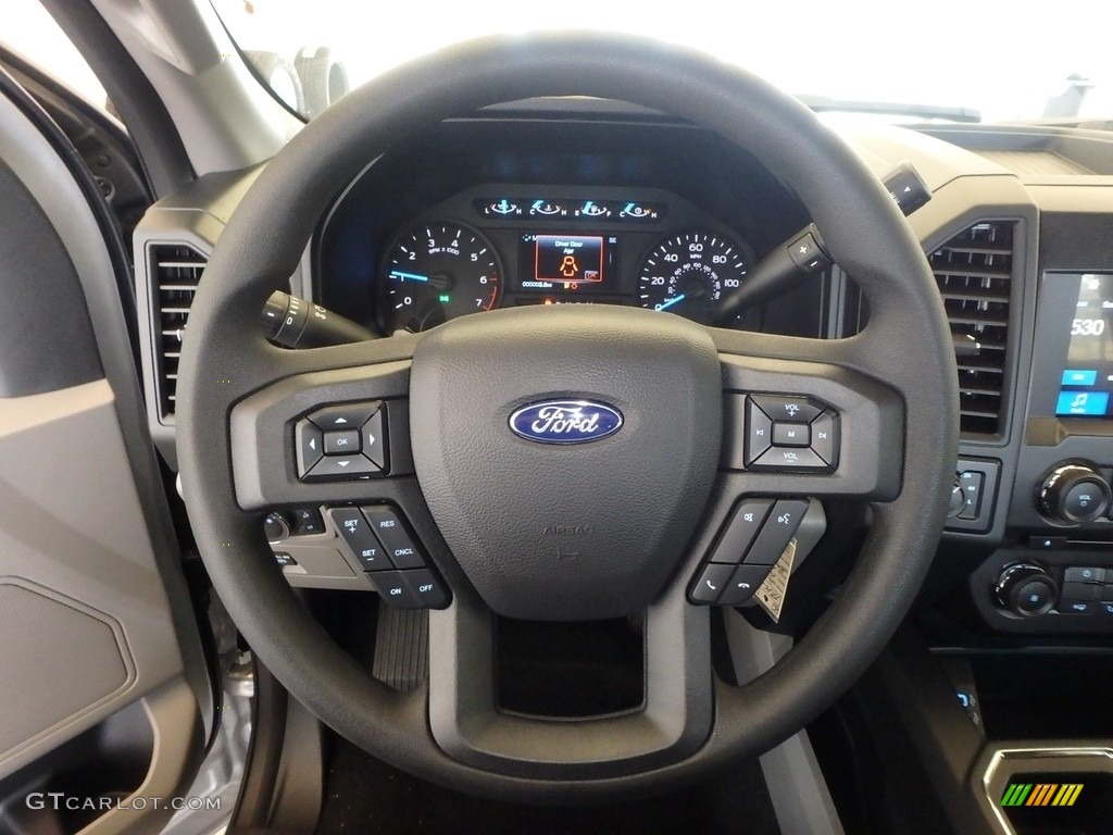 2018 F150 XL SuperCab 4x4 - Ingot Silver / Black photo #14