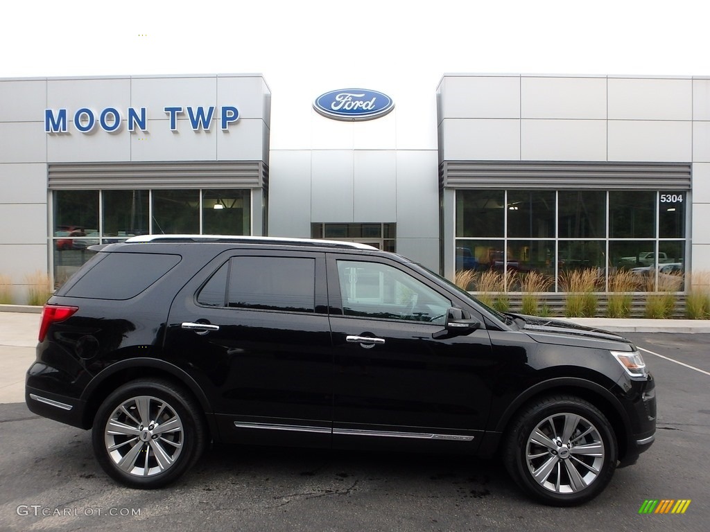 2018 Explorer Limited 4WD - Shadow Black / Ebony Black photo #1