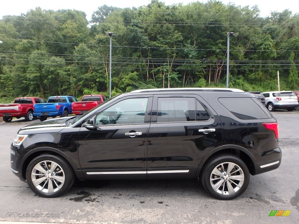 2018 Explorer Limited 4WD - Shadow Black / Ebony Black photo #6