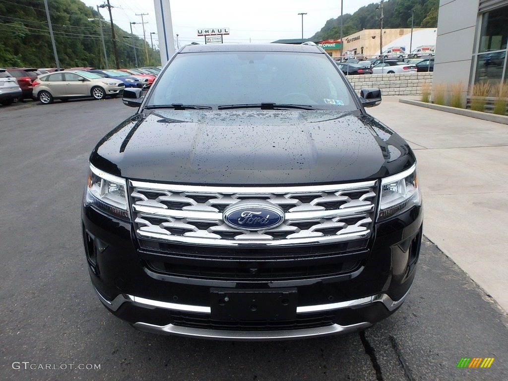 2018 Explorer Limited 4WD - Shadow Black / Ebony Black photo #8