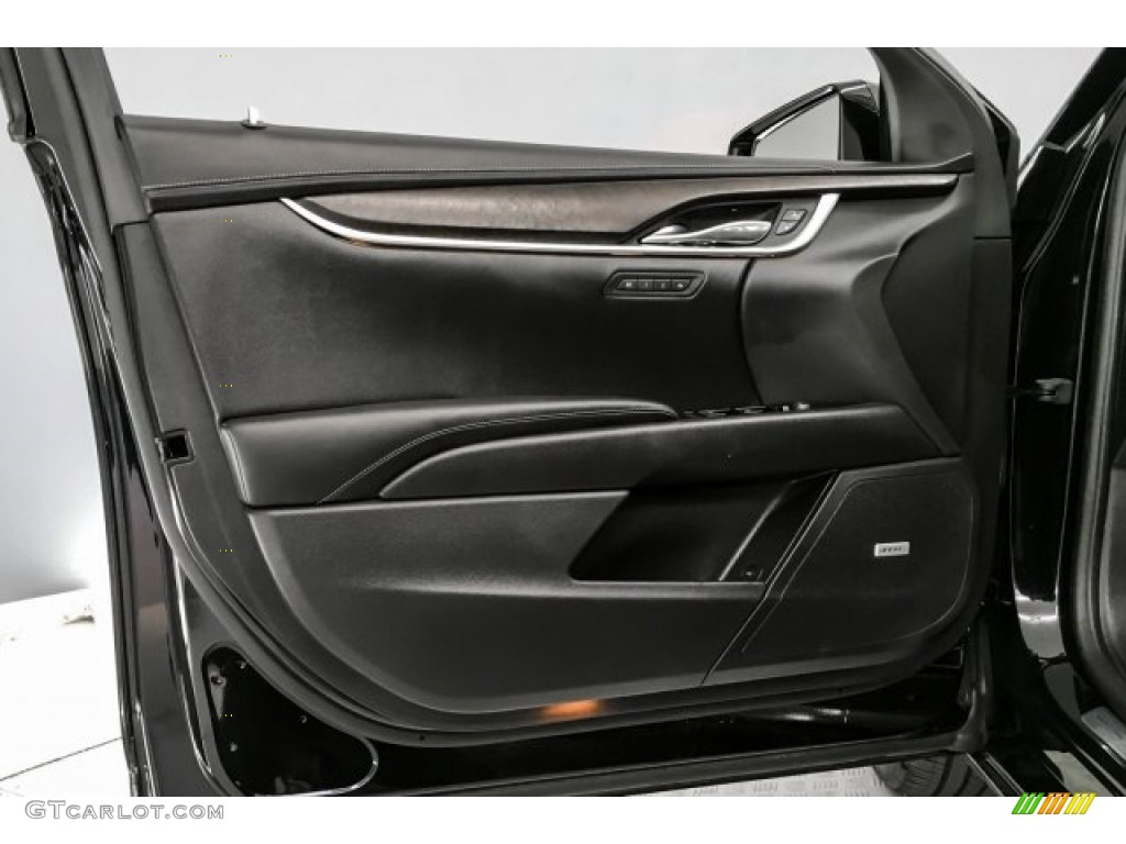 2018 Cadillac XTS Luxury Jet Black Door Panel Photo #130241191