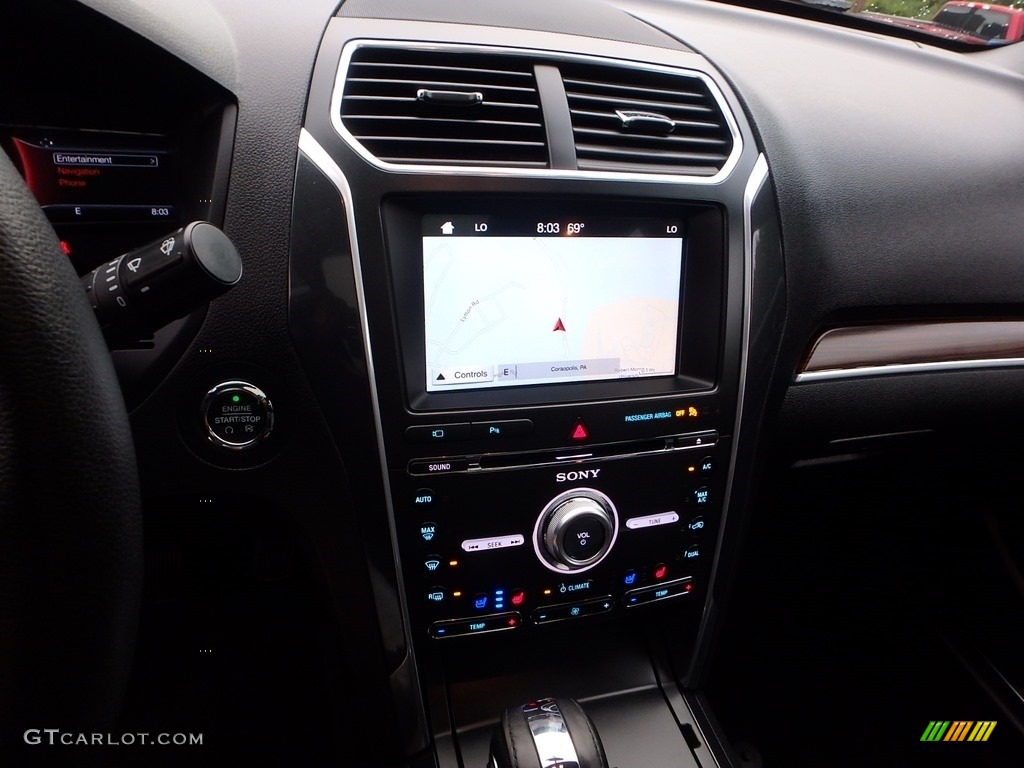 2018 Explorer Limited 4WD - Shadow Black / Ebony Black photo #22