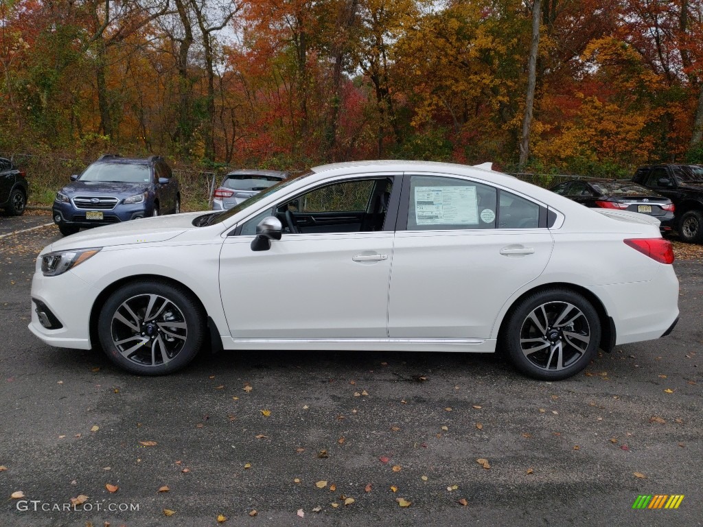 2019 Legacy 2.5i Sport - Crystal White Pearl / Two-Tone Gray photo #3