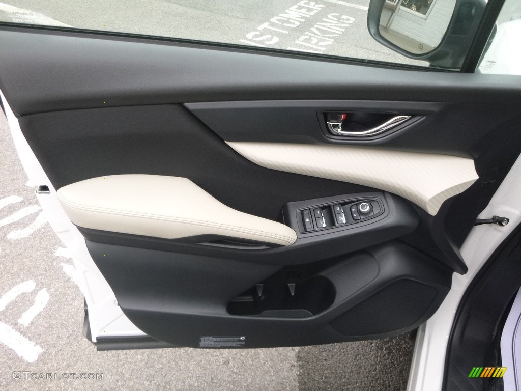 2019 Subaru Ascent Premium Warm Ivory Door Panel Photo #130243628