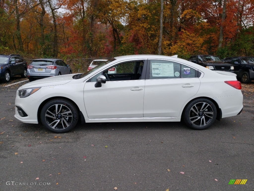 Crystal White Pearl 2019 Subaru Legacy 2.5i Sport Exterior Photo #130243700