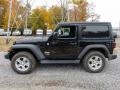 2018 Black Jeep Wrangler Sport 4x4  photo #3