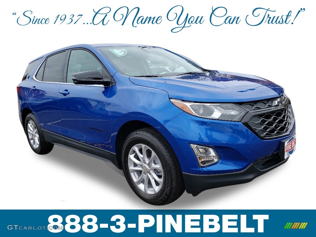 2019 Equinox LT AWD - Kinetic Blue Metallic / Jet Black photo #1