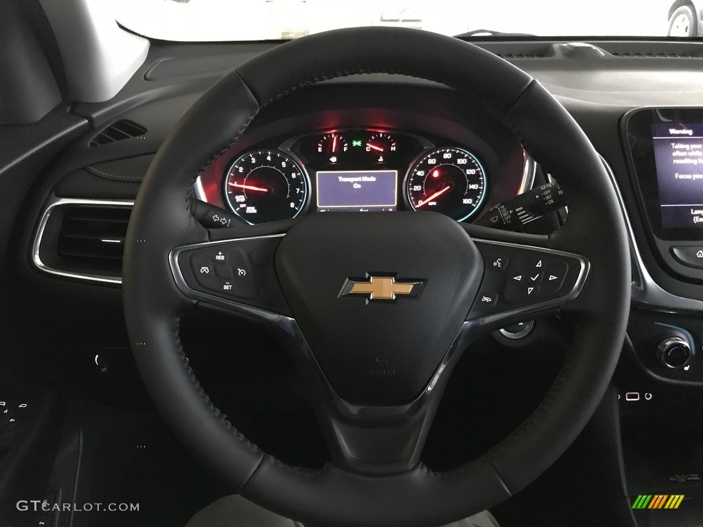 2019 Chevrolet Equinox Premier Jet Black Steering Wheel Photo #130245206