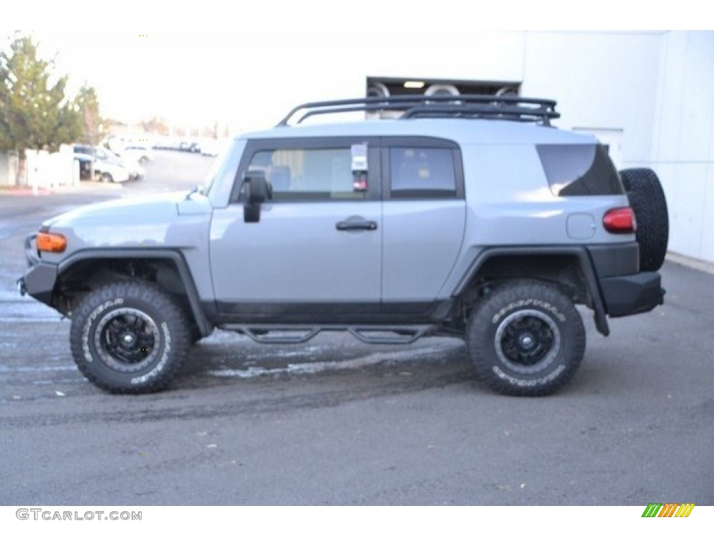 2013 FJ Cruiser 4WD - Trail Teams Cement Gray / Dark Charcoal photo #3