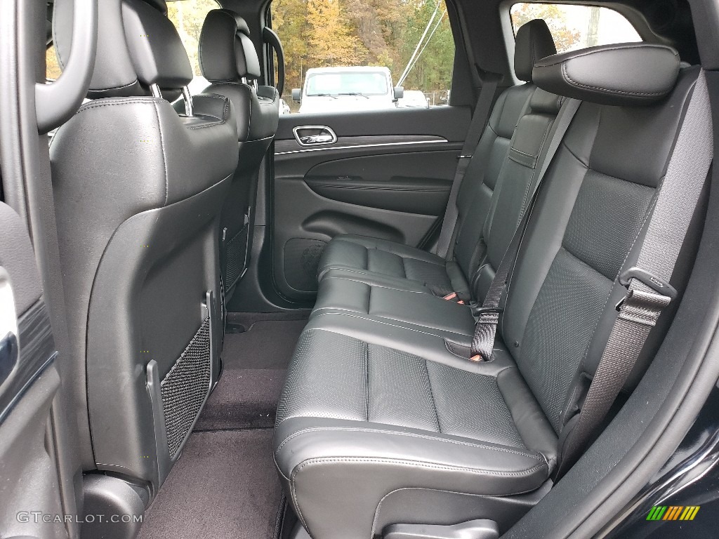 Black Interior 2019 Jeep Grand Cherokee Limited 4x4 Photo #130246697