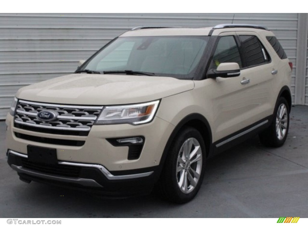 2018 Explorer Limited - Platinum Dune / Medium Stone photo #3