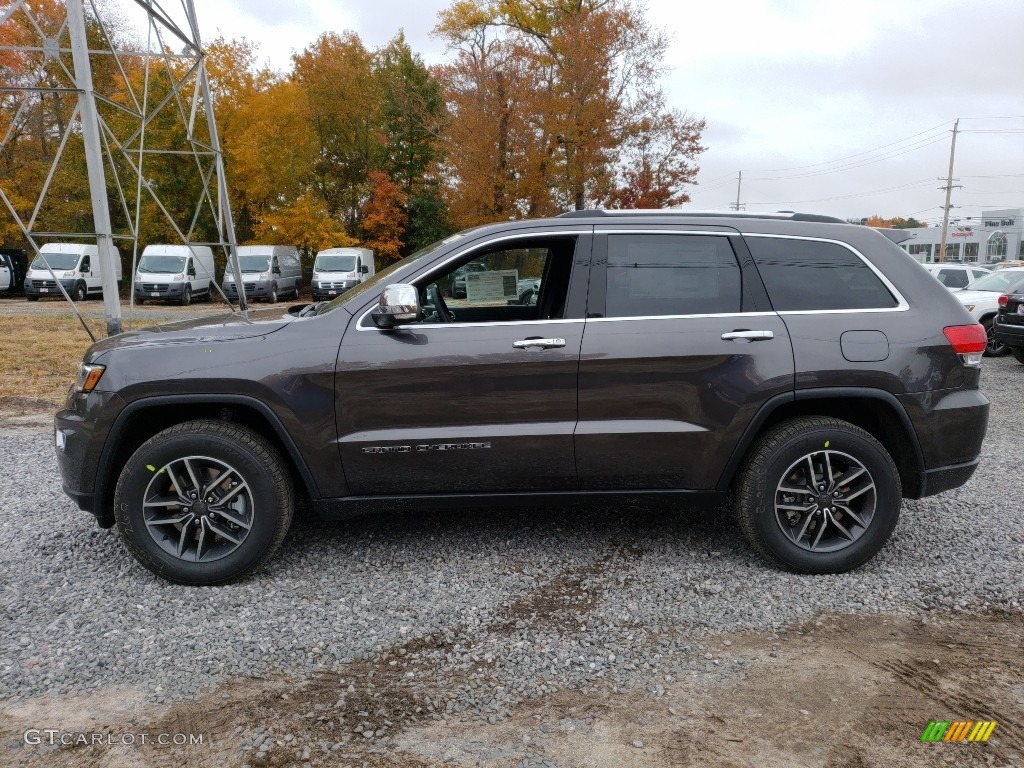 Granite Crystal Metallic 2019 Jeep Grand Cherokee Limited 4x4 Exterior Photo #130247975