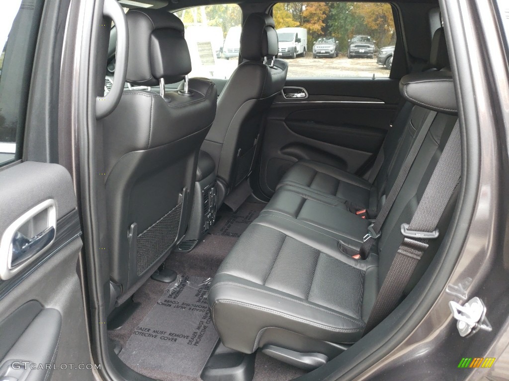 2019 Jeep Grand Cherokee Limited 4x4 Rear Seat Photo #130248074