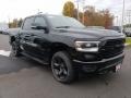 2019 Diamond Black Crystal Pearl Ram 1500 Big Horn Crew Cab 4x4  photo #1