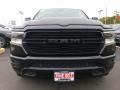 2019 Diamond Black Crystal Pearl Ram 1500 Big Horn Crew Cab 4x4  photo #2
