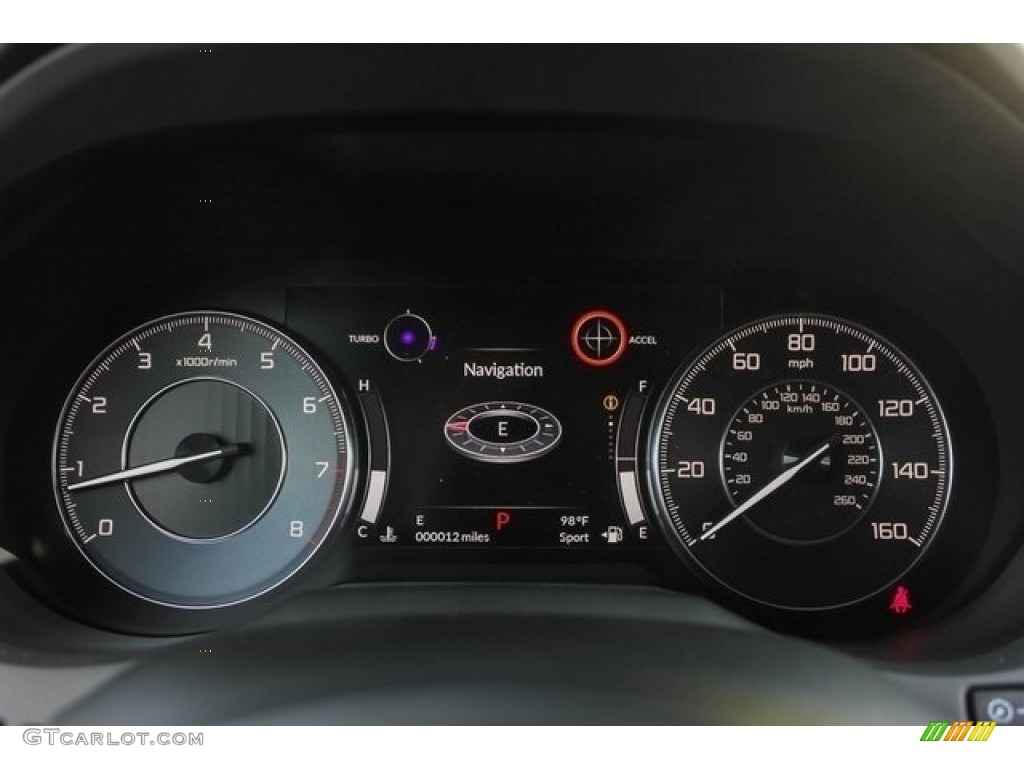 2019 Acura RDX Advance AWD Gauges Photo #130249256