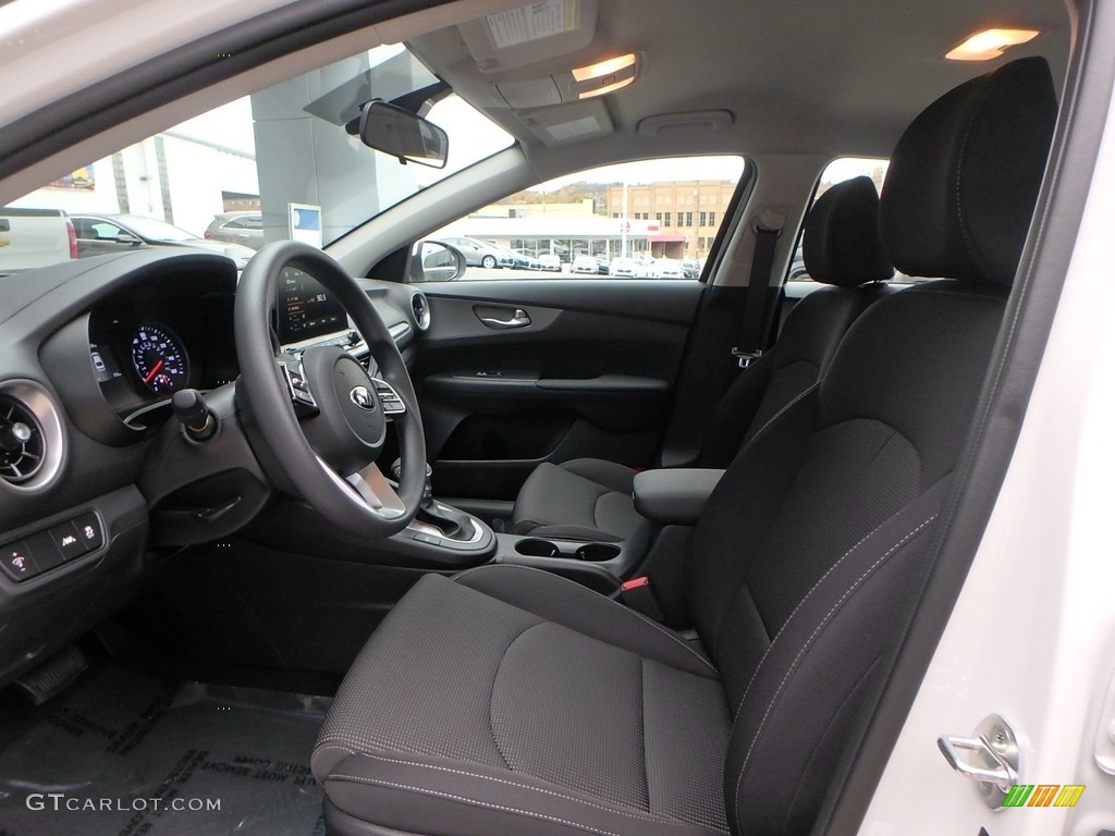 Black Interior 2019 Kia Forte LXS Photo #130253558