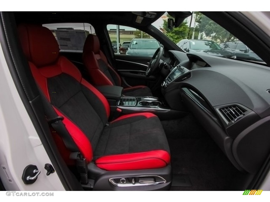 Red Interior 2019 Acura Mdx A Spec Sh Awd Photo 130253849