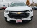 2019 Summit White Chevrolet Traverse LS  photo #2