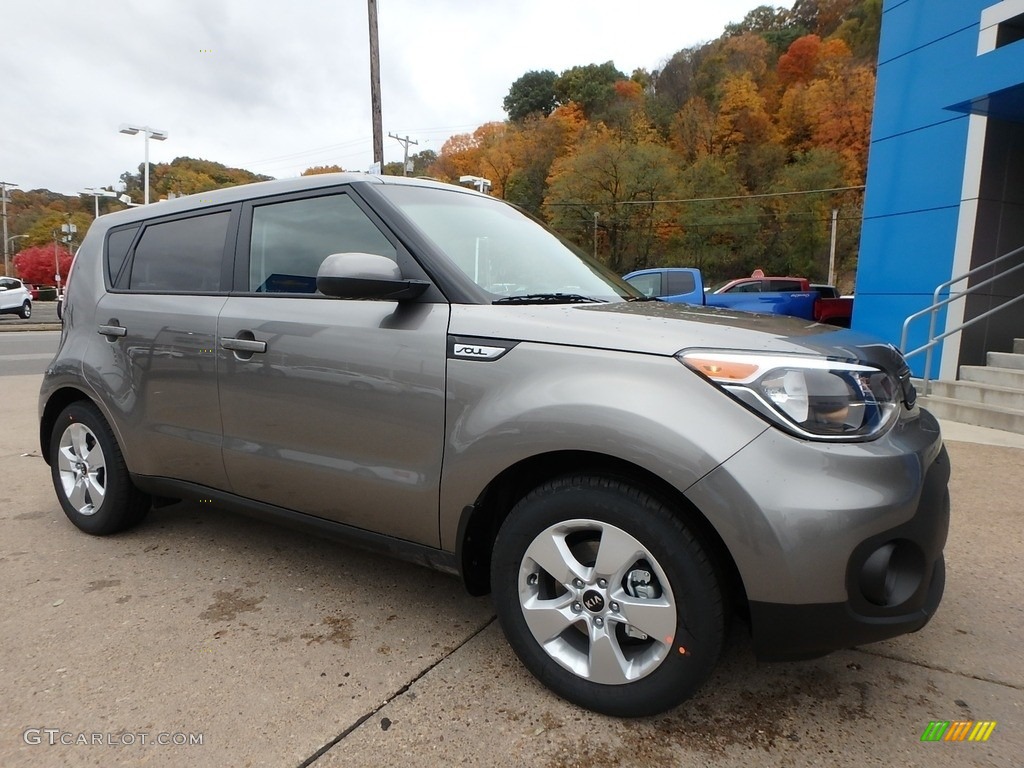 Titanium Gray 2019 Kia Soul Standard Soul Model Exterior Photo #130254569