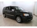 Brilliant Black Crystal Pearl 2013 Chrysler Town & Country Touring - L