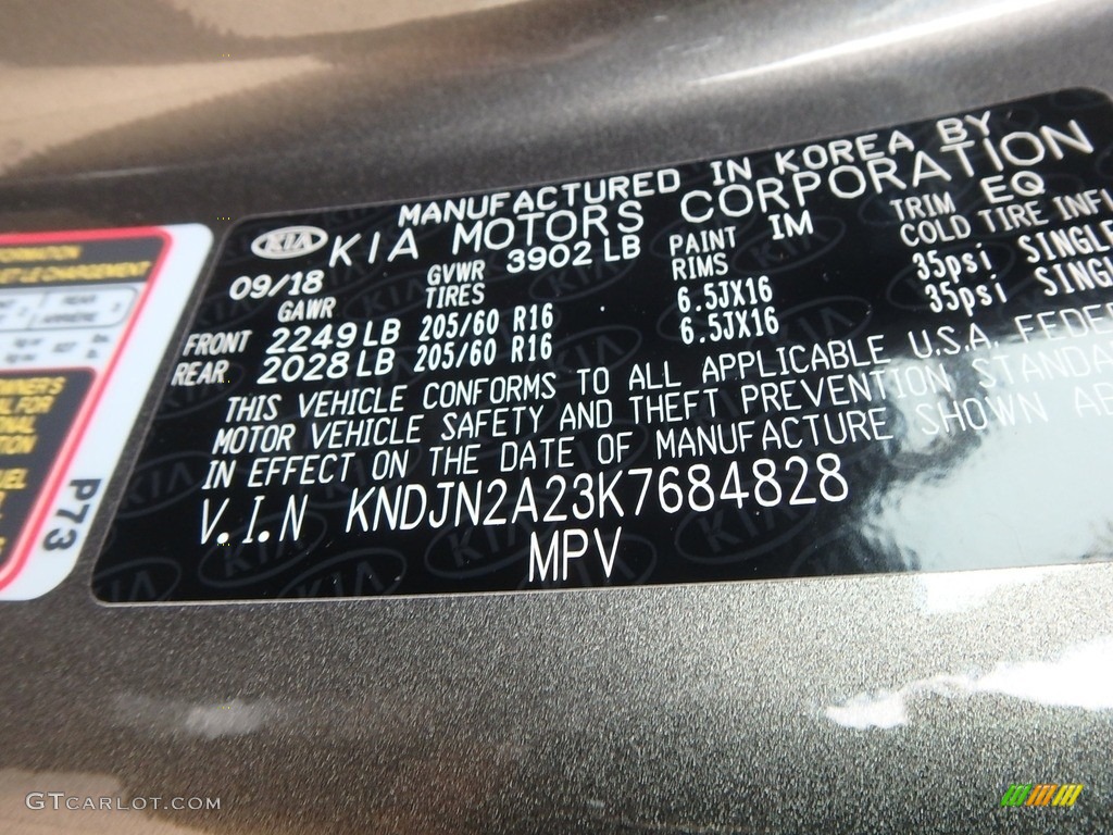 2019 Soul Color Code IM for Titanium Gray Photo #130254725