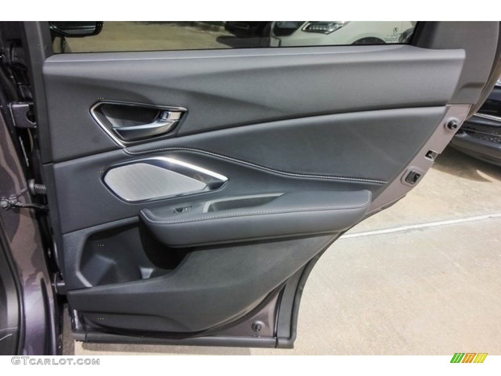 2019 Acura RDX Advance AWD Ebony Door Panel Photo #130255784
