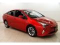 Hypersonic Red 2017 Toyota Prius Prius Four Touring