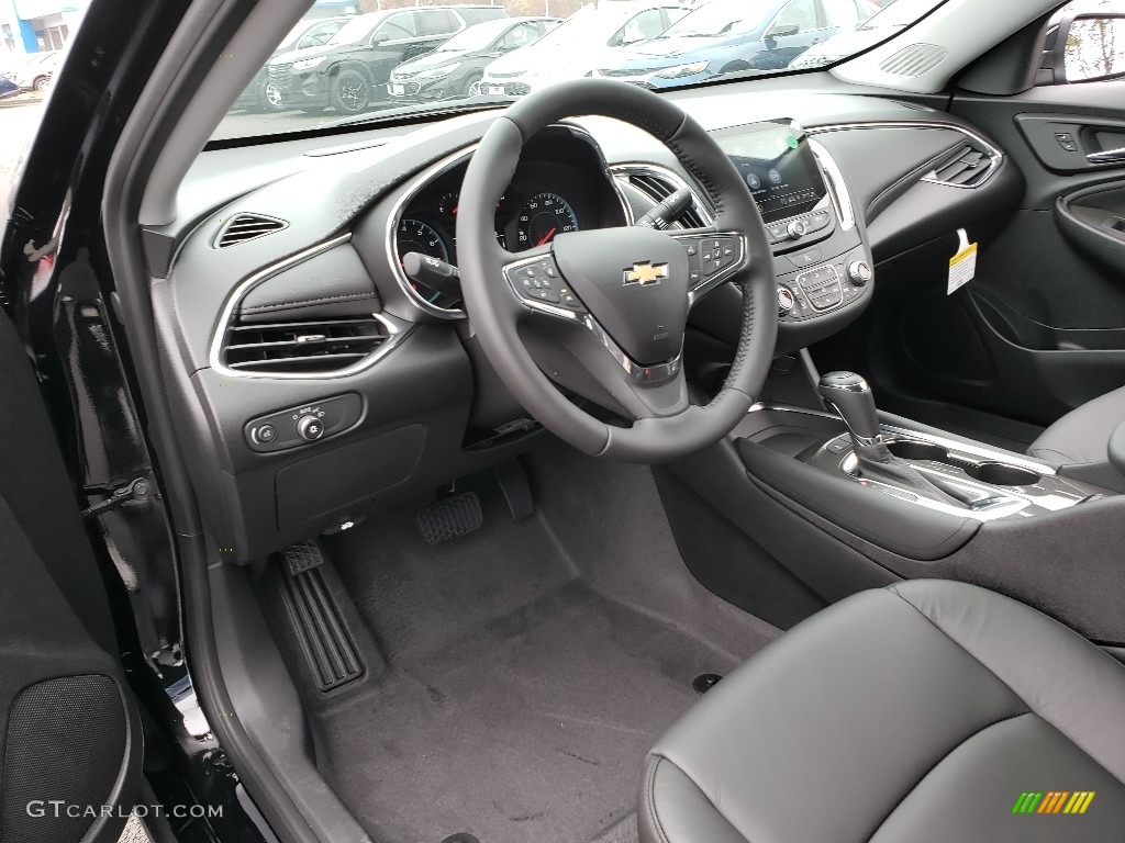 Jet Black Interior 2019 Chevrolet Malibu Lt Photo 130258001