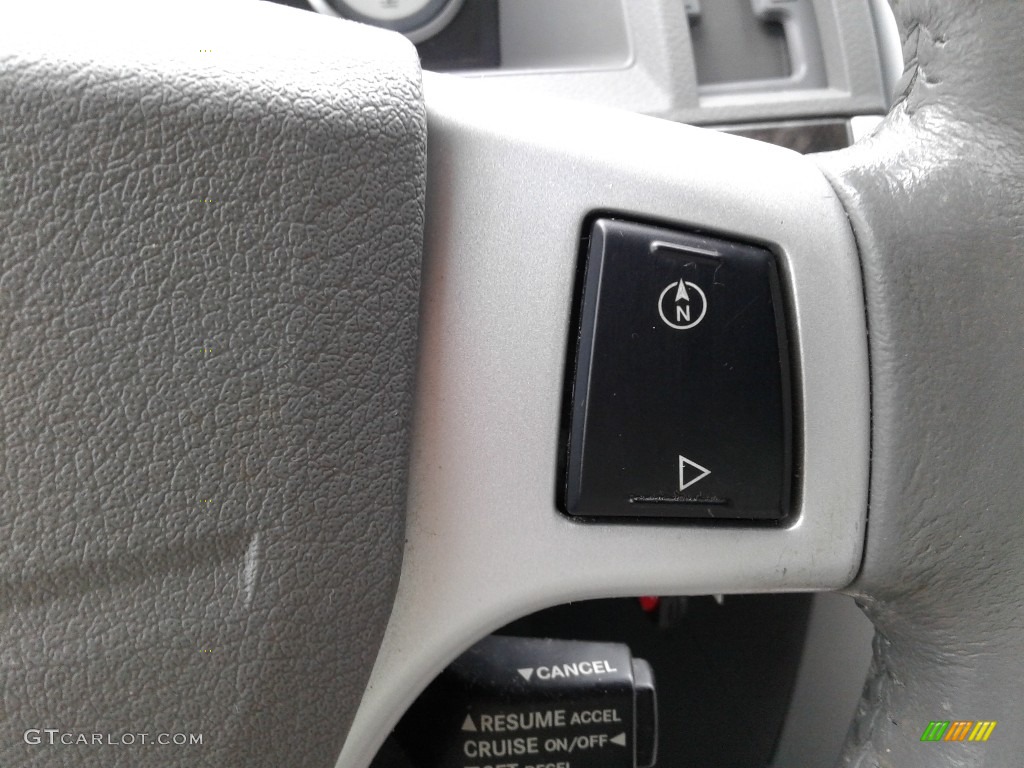 2009 Grand Caravan SXT - Inferno Red Crystal Pearl / Medium Slate Gray/Light Shale photo #22