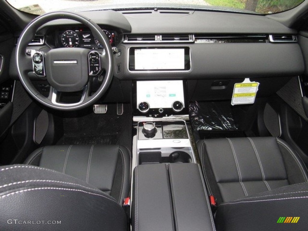 2019 Land Rover Range Rover Velar R-Dynamic SE Ebony Dashboard Photo #130261121