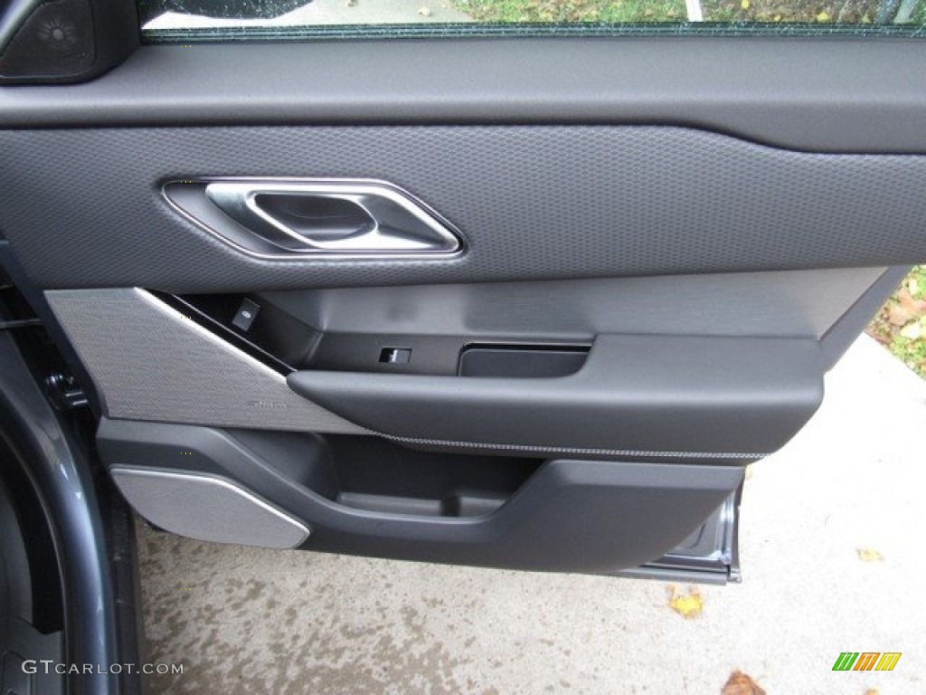 2019 Land Rover Range Rover Velar R-Dynamic SE Ebony Door Panel Photo #130261244