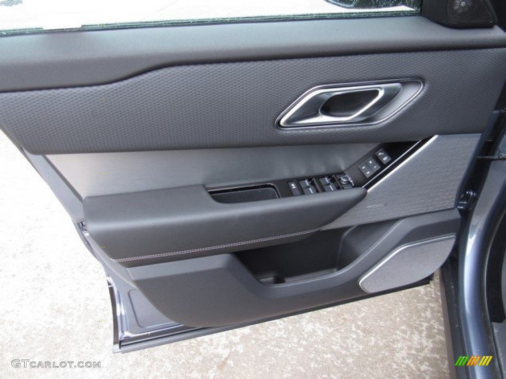 2019 Land Rover Range Rover Velar R-Dynamic SE Ebony Door Panel Photo #130261283