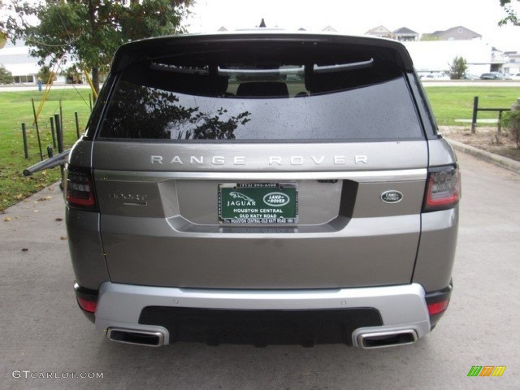 2019 Range Rover Sport HSE - Silicon Silver Metallic / Ebony/Ebony photo #8