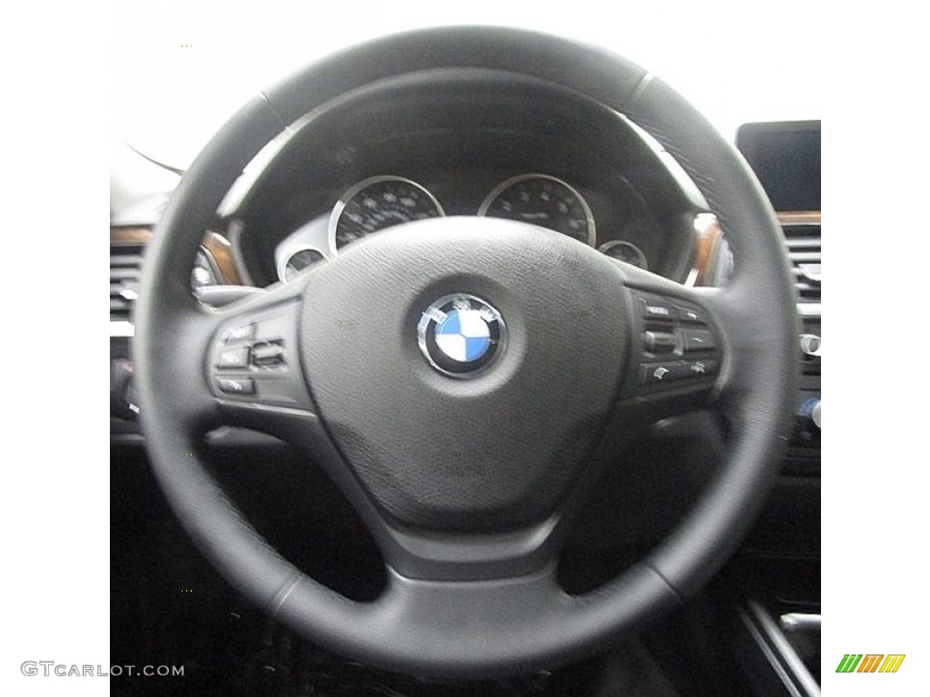 2015 3 Series 320i xDrive Sedan - Alpine White / Black photo #23