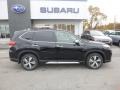 Crystal Black Silica 2019 Subaru Forester 2.5i Touring Exterior