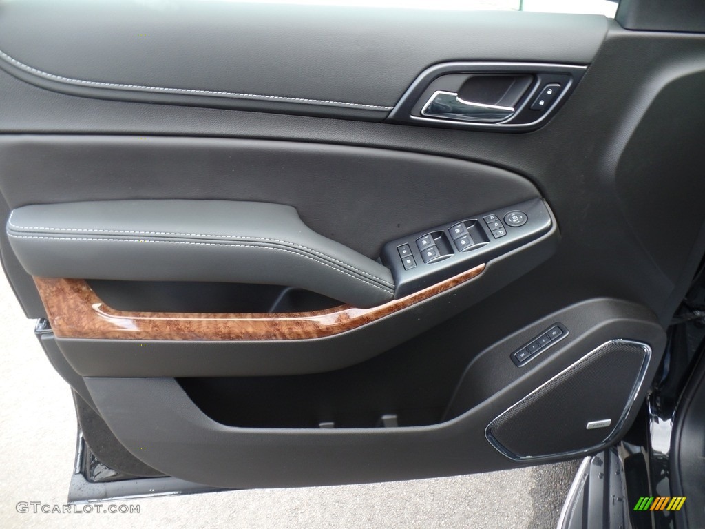 2019 Chevrolet Suburban Premier 4WD Jet Black Door Panel Photo #130267262