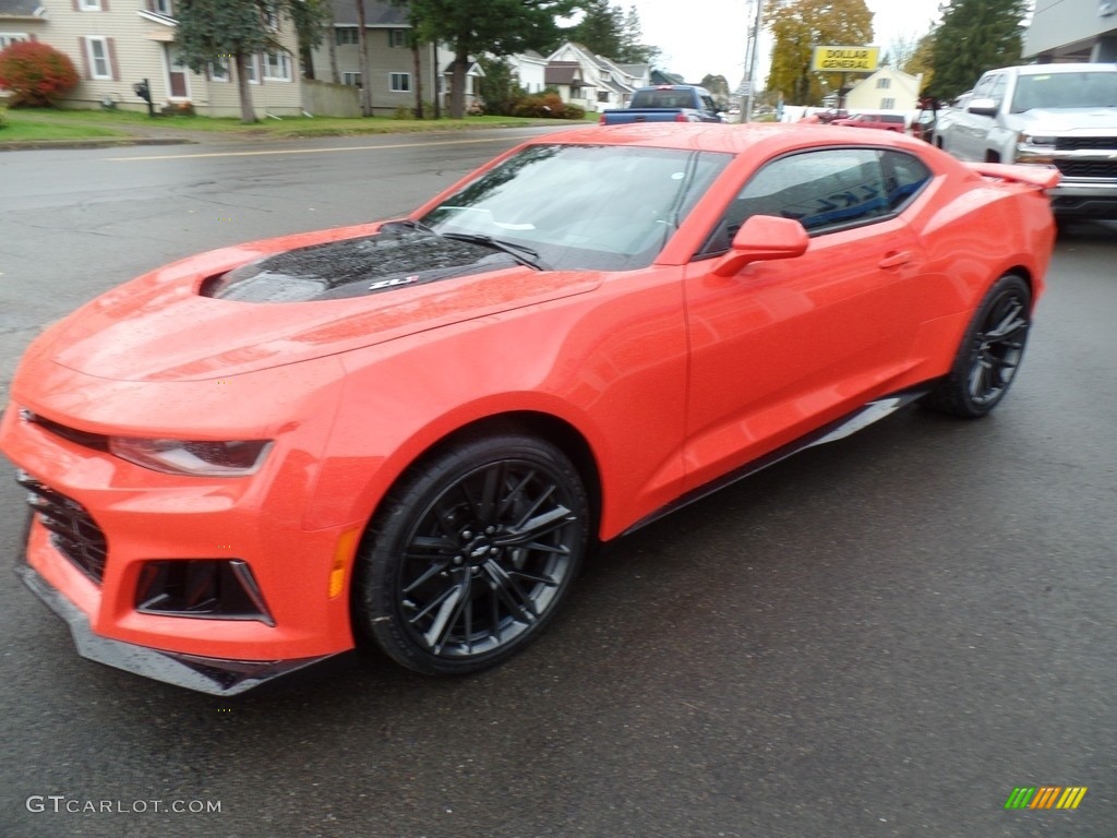 2019 Camaro ZL1 Coupe - Crush (Orange) / Jet Black photo #1
