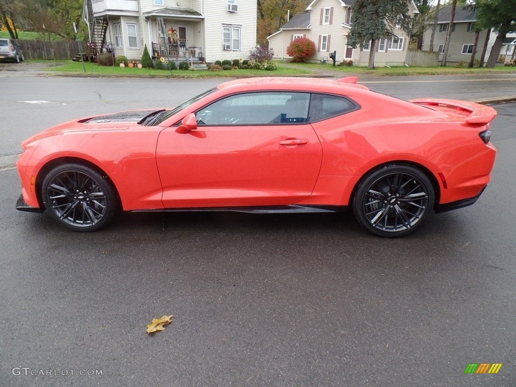 Crush (Orange) 2019 Chevrolet Camaro ZL1 Coupe Exterior Photo #130267616