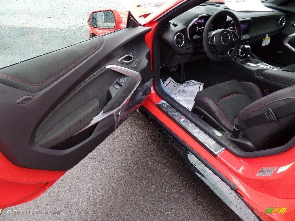 2019 Camaro ZL1 Coupe - Crush (Orange) / Jet Black photo #13