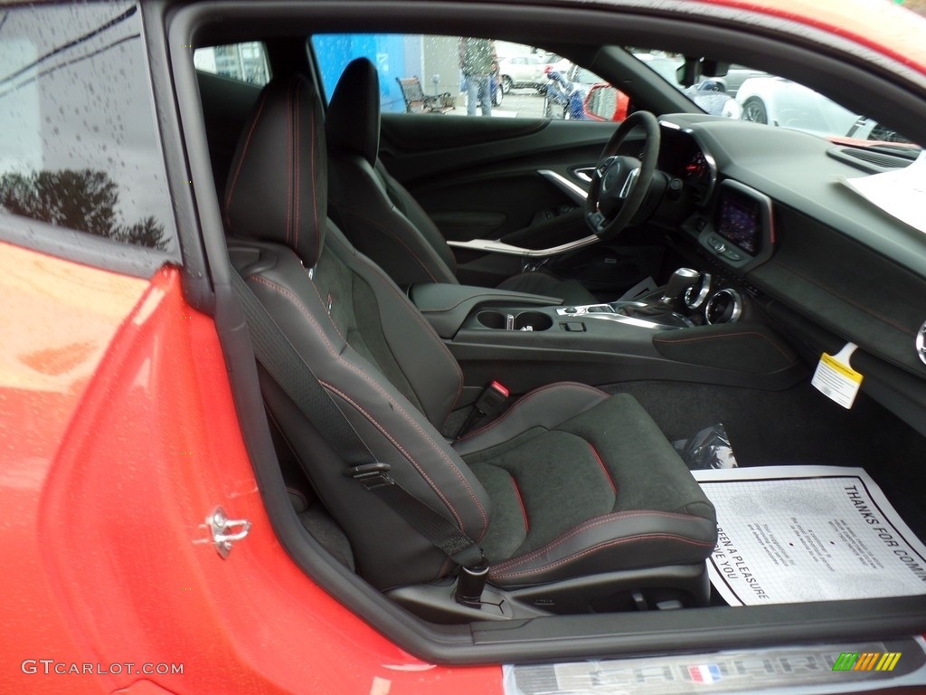 2019 Camaro ZL1 Coupe - Crush (Orange) / Jet Black photo #40