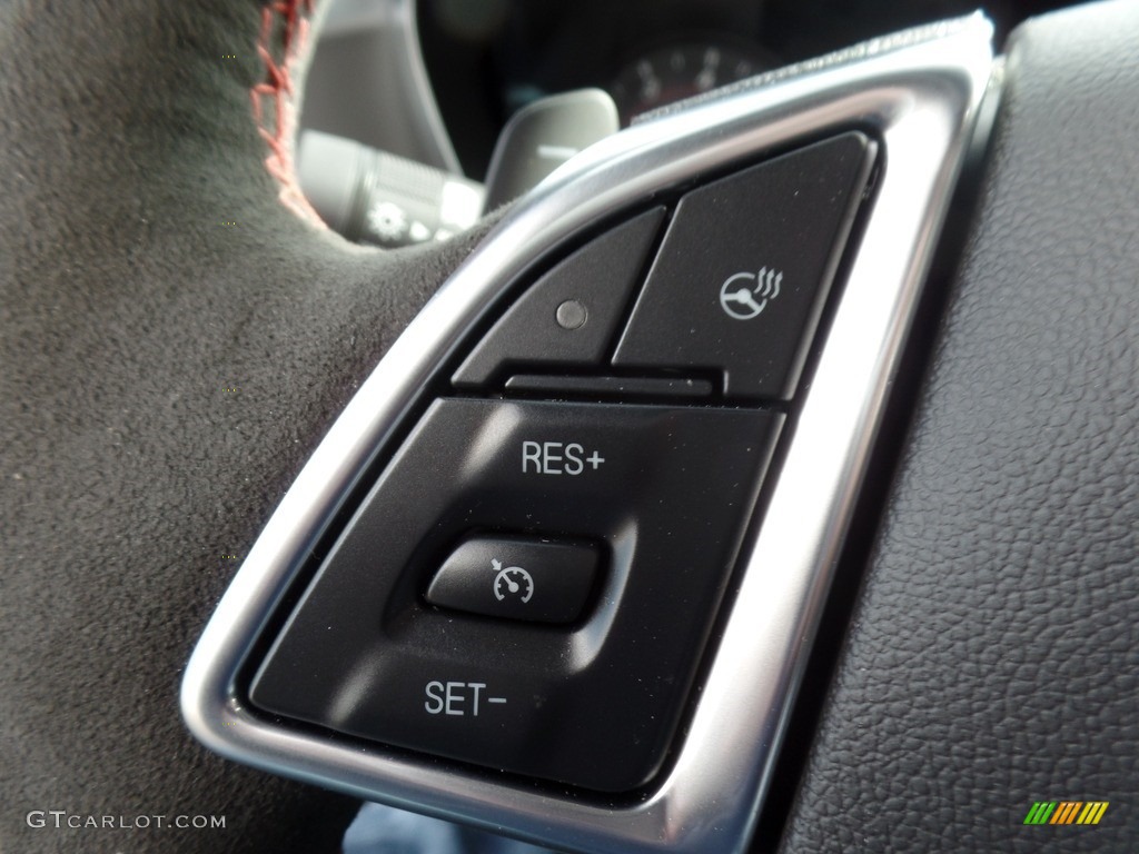 2019 Chevrolet Camaro ZL1 Coupe Jet Black Steering Wheel Photo #130267946