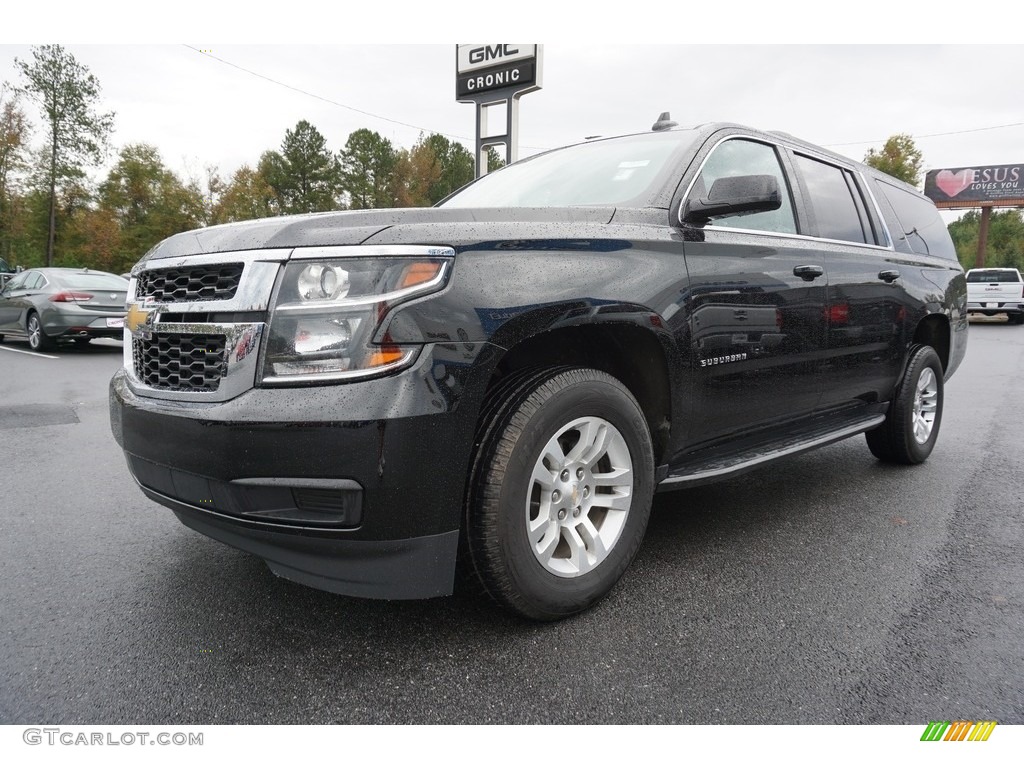 2018 Suburban LT - Black / Jet Black photo #3