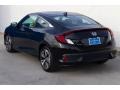 2018 Crystal Black Pearl Honda Civic EX-L Coupe  photo #2