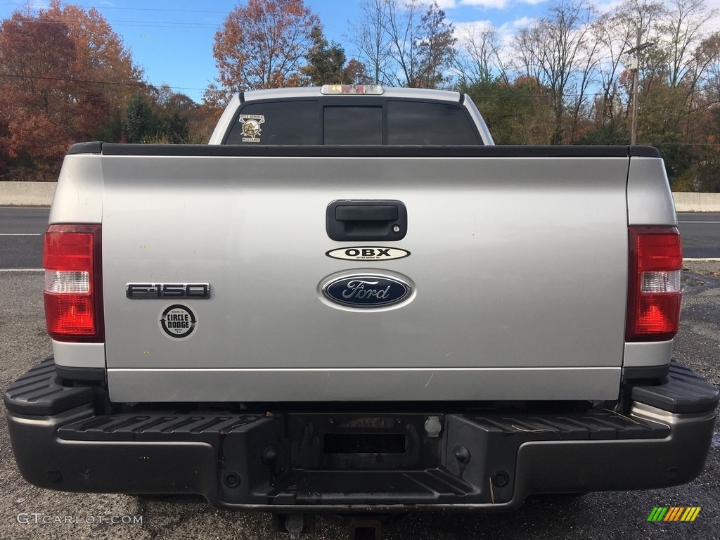 2005 F150 FX4 SuperCab 4x4 - Silver Metallic / Black photo #4