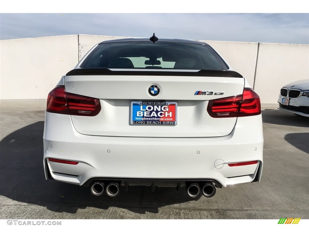 2018 M3 Sedan - Alpine White / Silverstone photo #3